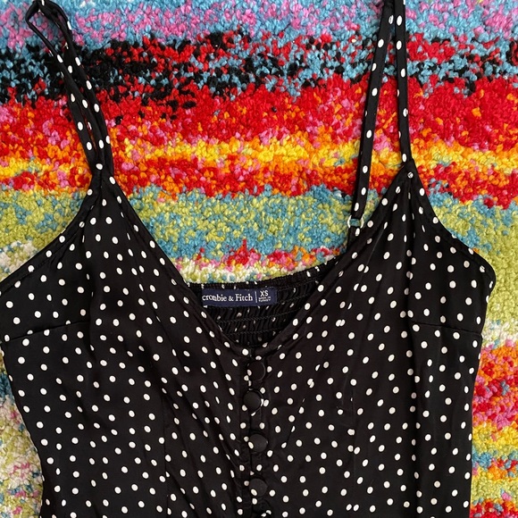 Polka Dot Abercrombie and Fitch silk dress - Picture 4 of 6